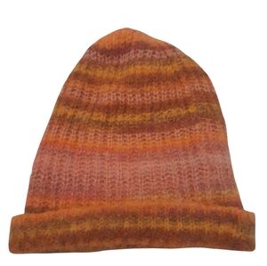 Something Navy Cozy Multicolor Alpaca Wool Blend Knit Beanie